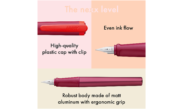 LAMY nexx Fountain Pen Multired