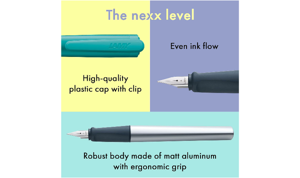LAMY nexx Fountain Pen Smaragd (Emerald)