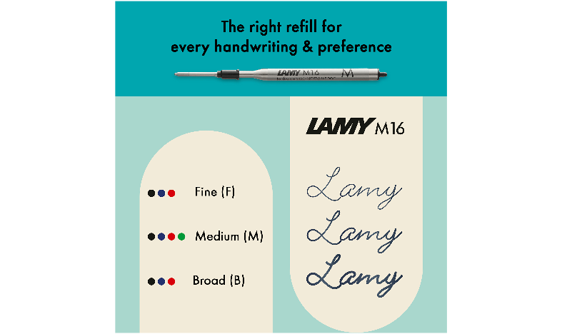 LAMY noto Ballpoint Pen Teal Special Edition