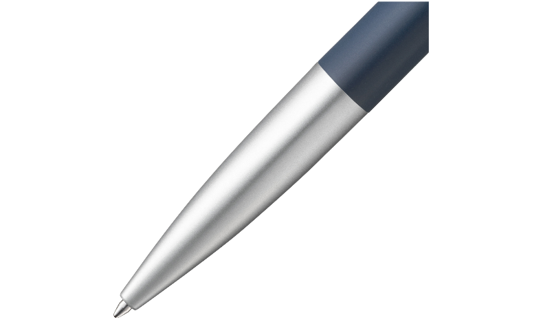 LAMY noto Ballpoint Pen Blue &amp; Silver