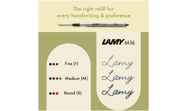 LAMY noto Ballpoint Pen Blue & Silver