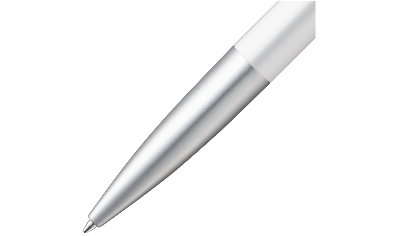 LAMY noto Ballpoint Pen White &amp; Silver