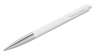 LAMY noto Ballpoint Pen White & Silver
