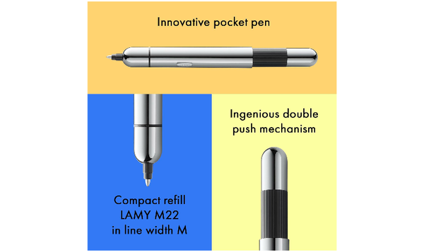 LAMY pico Ballpoint Pen Chrome
