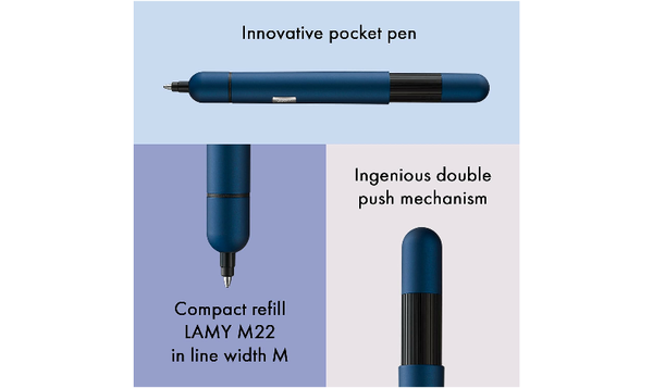 LAMY pico Ballpoint Pen Imperial Blue