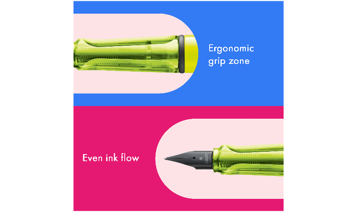 LAMY safari Fountain Pen – Neon Yellow Special Edition 2026