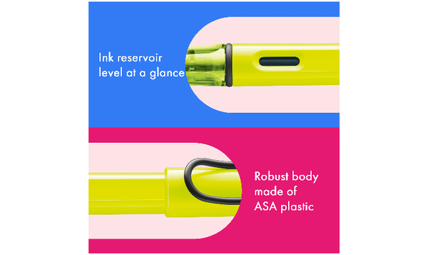 LAMY safari Fountain Pen – Neon Yellow Special Edition 2026