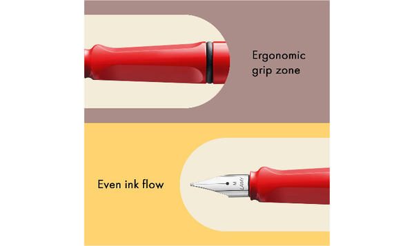 LAMY safari Fountain Pen Red