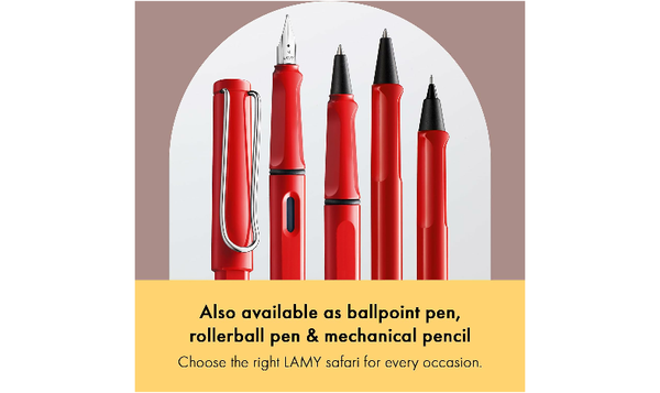 LAMY safari Fountain Pen Red