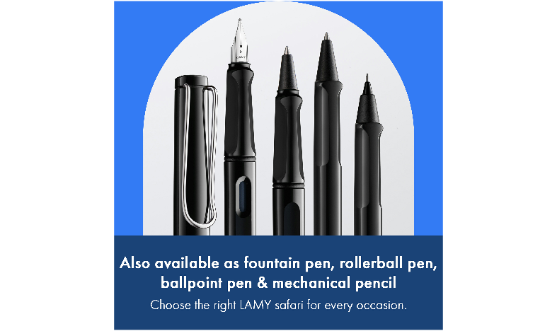 LAMY safari Ink Cartridge Rollerball Pen Black
