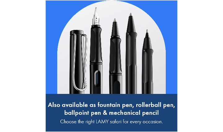 LAMY safari Ink Cartridge Rollerball Pen Black