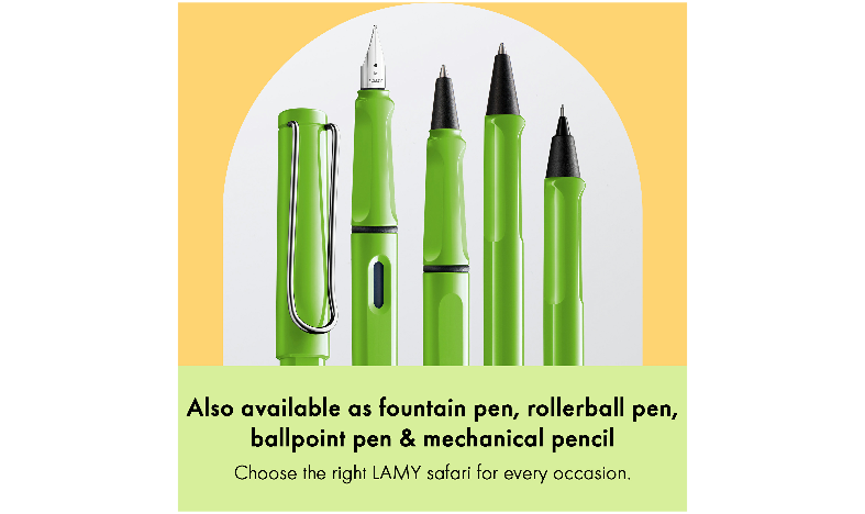 LAMY safari Ink Cartridge Rollerball Pen Green