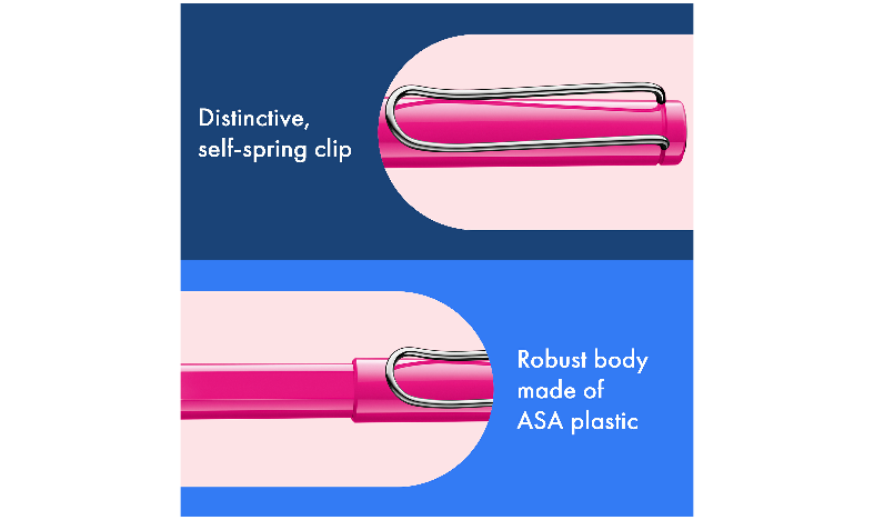 LAMY safari Ink Cartridge Rollerball Pen Pink