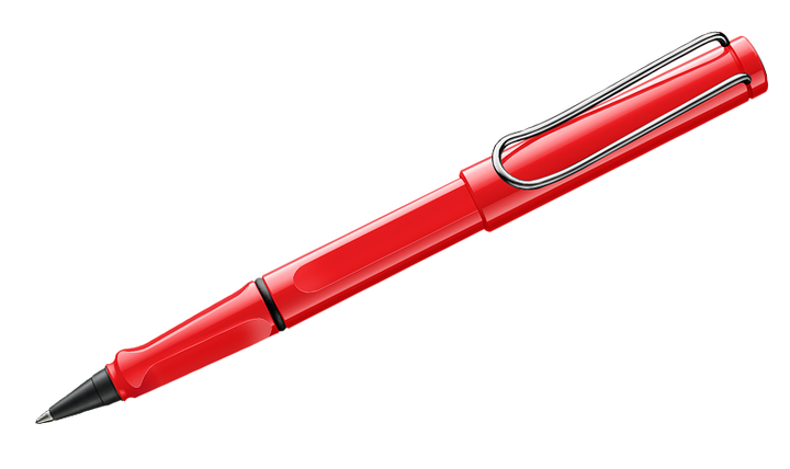 LAMY safari Ink Cartridge Rollerball Pen Red