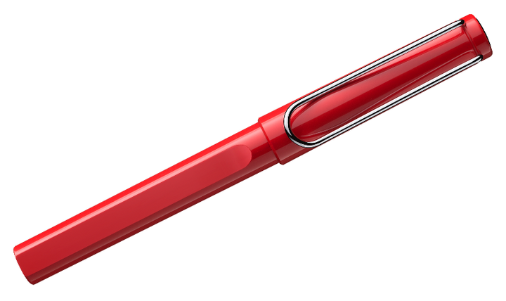 LAMY safari Ink Cartridge Rollerball Pen Red
