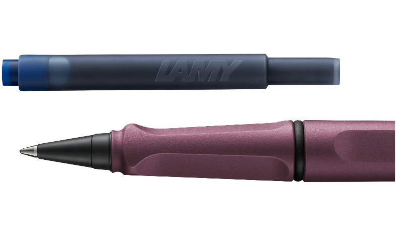 LAMY safari Ink Cartridge Rollerball Pen Scarlet