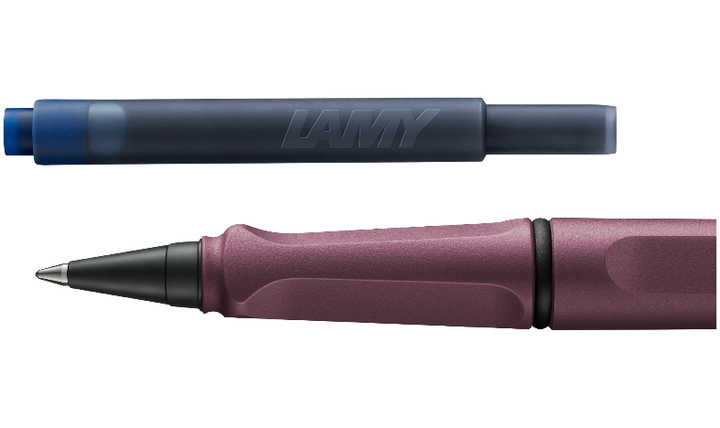 LAMY safari Ink Cartridge Rollerball Pen Scarlet