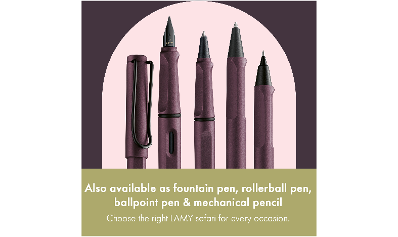 LAMY safari Ink Cartridge Rollerball Pen Scarlet