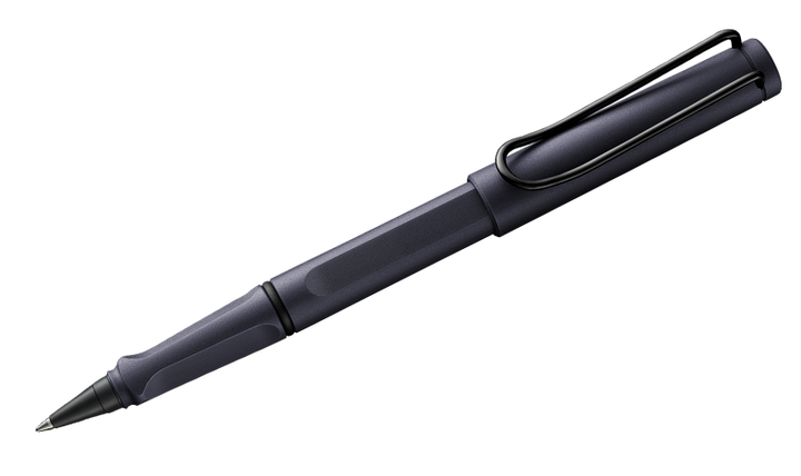 LAMY safari Ink Cartridge Rollerball Pen Steel Black