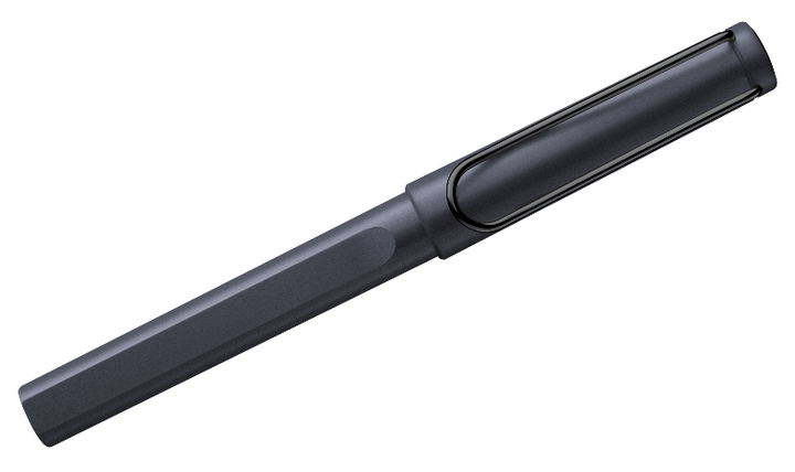 LAMY safari Ink Cartridge Rollerball Pen Steel Black
