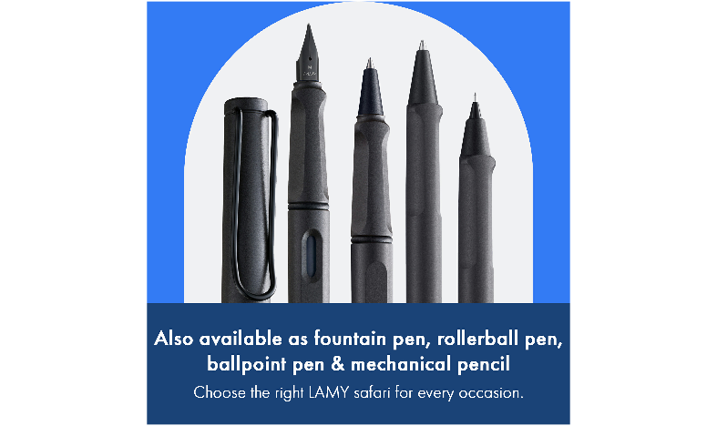 LAMY safari Ink Cartridge Rollerball Pen Umbra