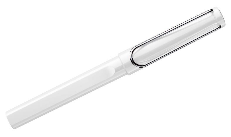 LAMY safari Ink Cartridge Rollerball Pen White