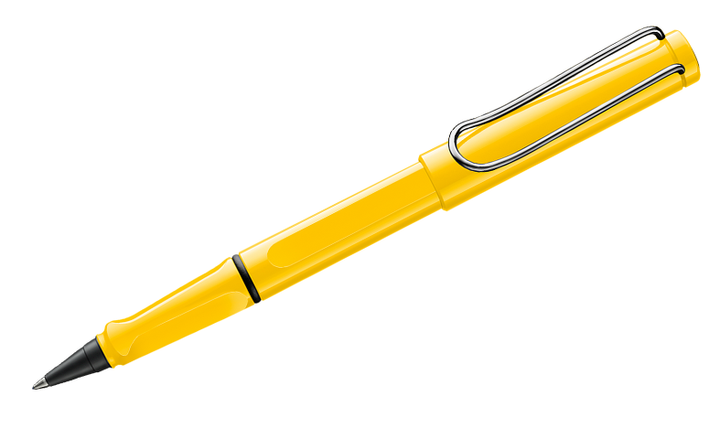 LAMY safari Ink Cartridge Rollerball Pen Yellow