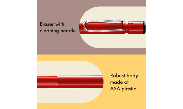 LAMY safari Mechanical Pencil Red