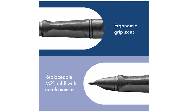 LAMY safari ncode Smart Pen and Notebook Set All Black