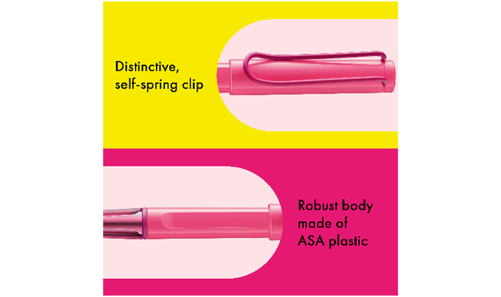 LAMY safari Rollerball Pen – Neon Pink Special Edition 2026
