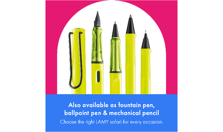 LAMY safari Rollerball Pen – Neon Yellow Special Edition 2026