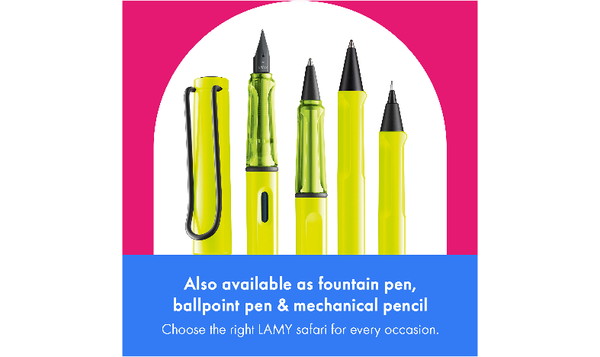 LAMY safari Rollerball Pen – Neon Yellow Special Edition 2026