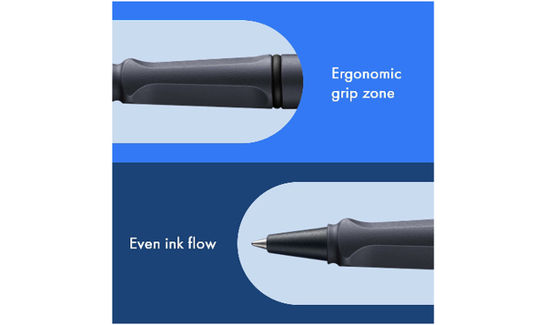 LAMY safari Rollerball Pen Steel Black