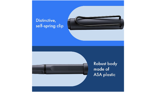LAMY safari Rollerball Pen Steel Black