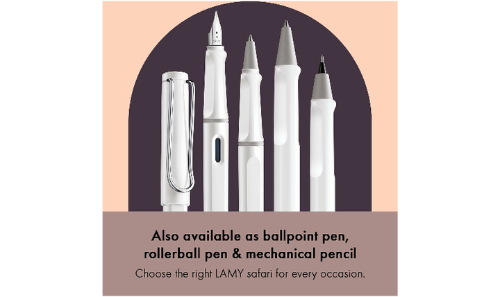 LAMY safari Fountain Pen White