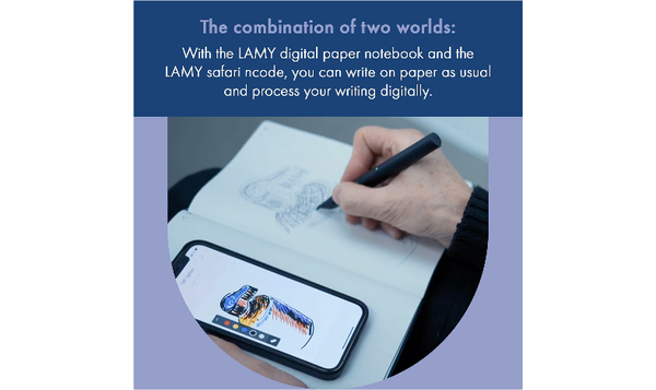 LAMY safari ncode Digital Paper Notebook All Black