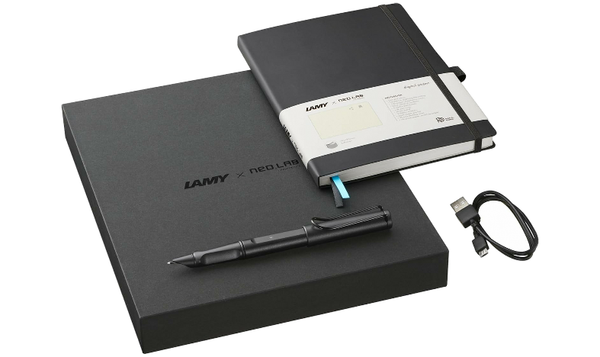 LAMY safari ncode Smart Pen and Notebook Set All Black