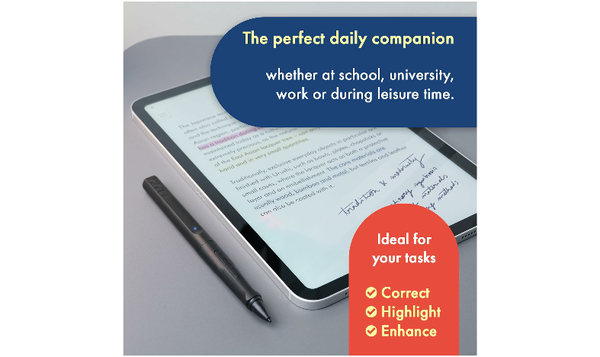 LAMY safari note+ for use with Apple iPad Steel Black