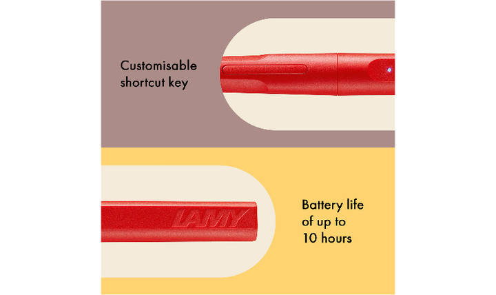 LAMY safari note+ for use with Apple iPad Red