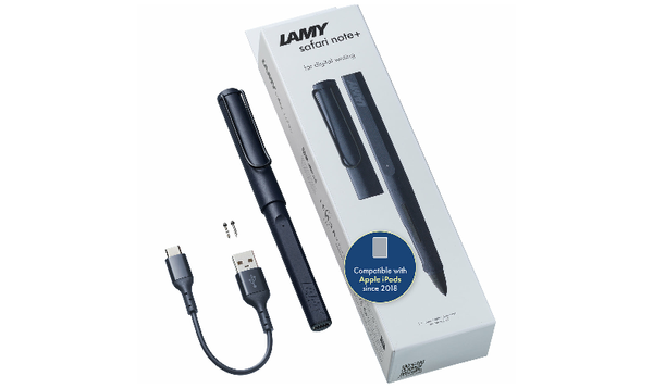 LAMY safari note+ for use with Apple iPad Steel Black
