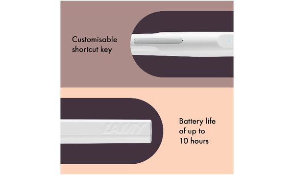 LAMY safari note+ for use with Apple iPad White