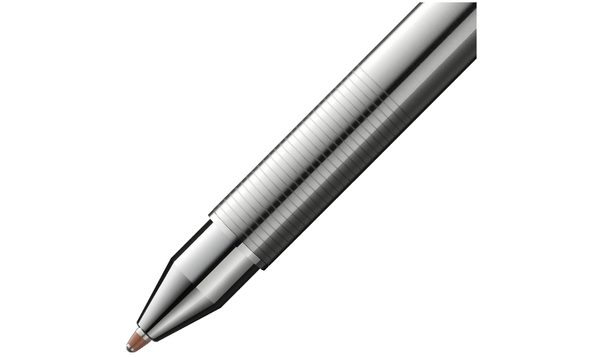 LAMY st Tri Pen Matt Stainless Steel - Gift Boxed - with FREE LAMY Drawstring Bag