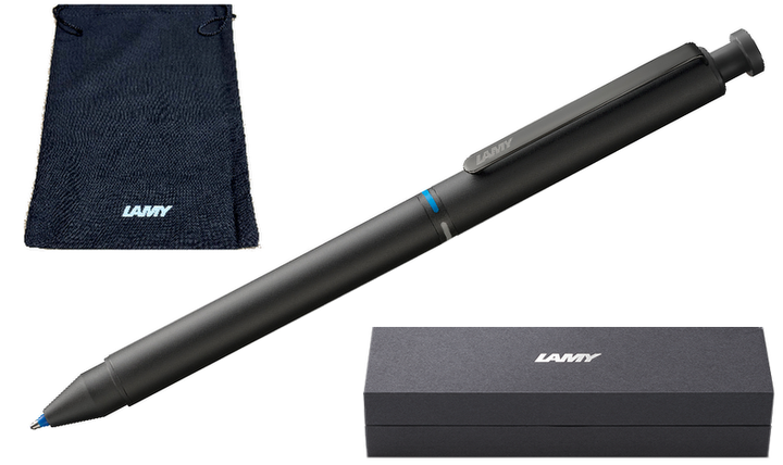 LAMY st tri pen Black - Gift Boxed - with FREE LAMY Drawstring Bag
