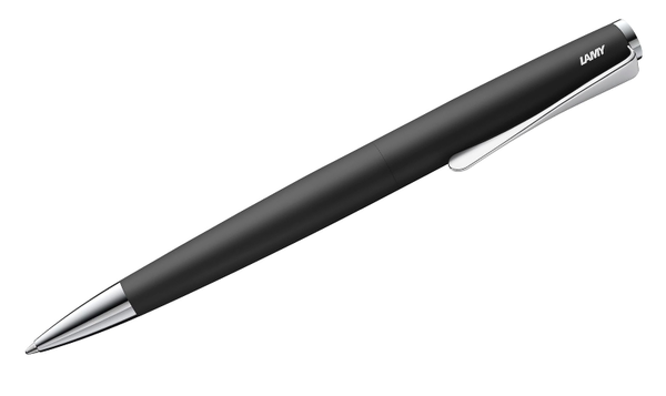 LAMY studio Ballpoint Pen Black - Gift Boxed - with FREE LAMY Drawstring Bag