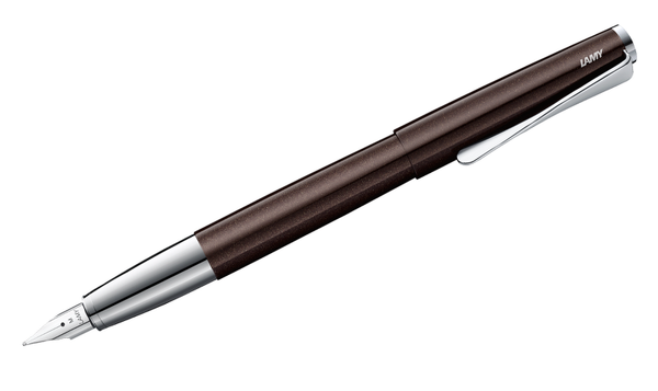 LAMY studio Fountain Pen Dark Brown - Gift Boxed - with FREE LAMY Drawstring Bag