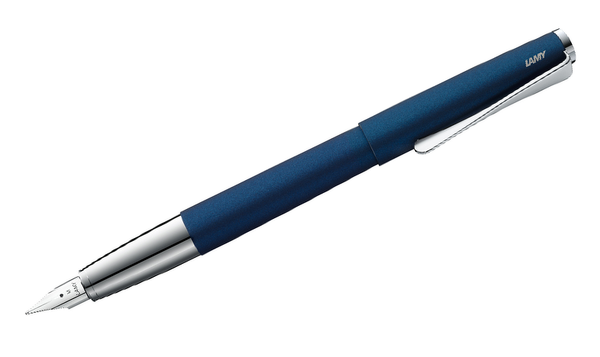 LAMY studio Fountain Pen Imperial Blue - Gift Boxed - with FREE LAMY Drawstring Bag