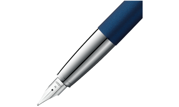 LAMY studio Fountain Pen Imperial Blue - Gift Boxed - with FREE LAMY Drawstring Bag