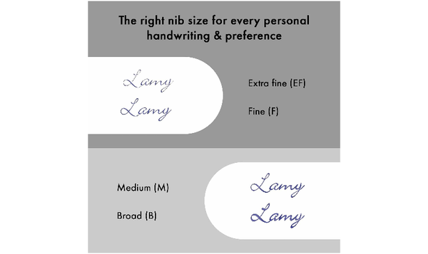 LAMY studio Fountain Pen Imperial Blue - Gift Boxed - with FREE LAMY Drawstring Bag