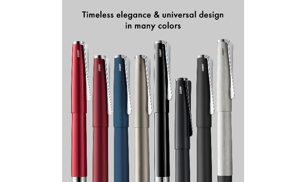 LAMY studio Fountain Pen Imperial Blue - Gift Boxed - with FREE LAMY Drawstring Bag