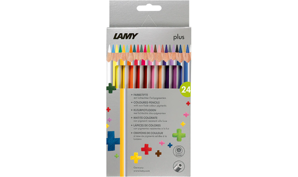 LAMY plus Coloured Pencils Box of 24